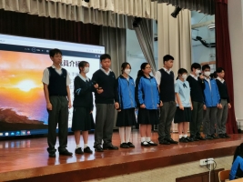 Enlarge 一號候選內閣「星閣」進行自我介紹